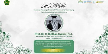 UIN RIL Berduka, Prof Sulthan Syahril Guru Besar Ilmu Studi Islam Wafat