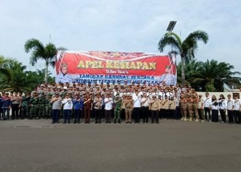 Polres dan Pemkab Mesuji Gelar Apel Kesiapan Tanggap Darurat Bencana Hidrometeorologi