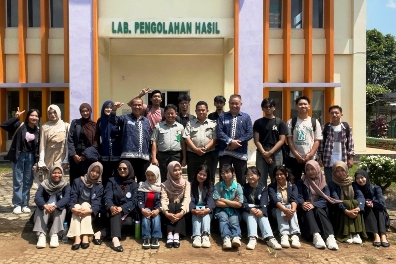 Mahasiswa Teknologi Pangan IIB Darmajaya Gali Pengalaman di Bapeltan Lampung