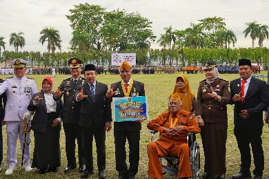 Peringati Hari Pahlawan, Pemprov Lampung Teguhkan Semangat Melanjutkan Perjuangan Bangsa