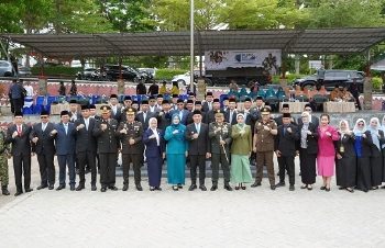 Pemkab Lampung Selatan Gelar Upacara Hari Pahlawan ke-80