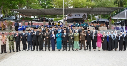 Pemkab Lampung Selatan Gelar Upacara Hari Pahlawan ke-80
