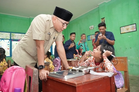 Lampung Catat Capaian Persentase Tertinggi Nasional Operasional Dapur Pemenuhan Gizi