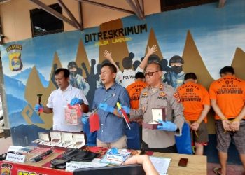 3 Pembobol Rumah Kosong Berhasil Ditangkap Subdit Jatanras di Pelabuhan Bakauheni