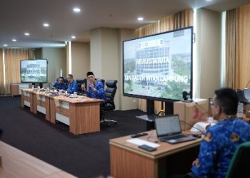 Kepala Biro HKLN Kemenag RI Reviu Statuta UIN Raden Intan Lampung