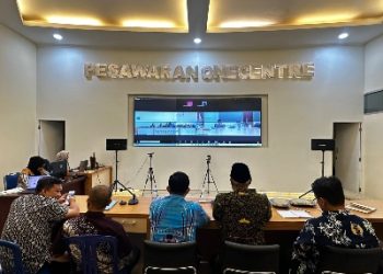 Pemkab Pesawaran Ikuti Visitasi dan Presentasi E-Monev Keterbukaan Informasi Publik 2025