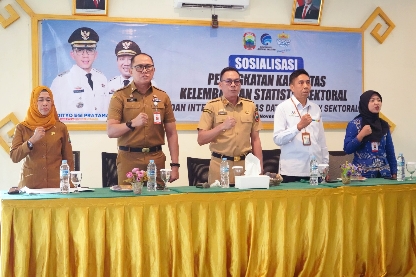 Pemkab Lampung Selatan Perkuat Interoperabilitas Data untuk Tingkatkan Kualitas Statistik Sektoral