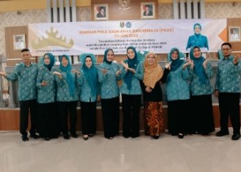 Perkuat Peran Keluarga, TP. PKK Provinsi Lampung Gelar Seminar Pola Asuh Anak dan Remaja 2025