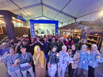 Tidak Hanya Ngopi, Pengunjung Lampung Fest Belajar Mengolah Limbah Kopi Jadi Produk Hijau