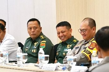 Kasrem 043/Gatam Tekankan Kolaborasi Lintas Sektor demi Stabilitas Politik dan Keamanan Lampung