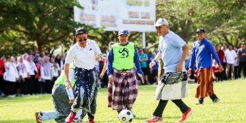 Beragam Perlombaan Semarakkan HUT KORPRI ke-54 Kabupaten Pesawaran