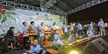 Pelangi Anak Indonesia Ceriakan Panggung Budaya Lampung Fest 2025