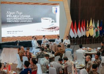 Pemprov Lampung Perkuat Sinergi Pelaku Usaha Melalui Ngopi Pagi, Dorong Investasi dan Hilirisasi Daerah