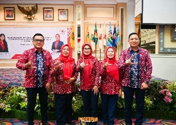 Bupati Nanda Indira Dilantik Sebagai Ketua YJI Cabang Pesawaran Periode 2025–2030