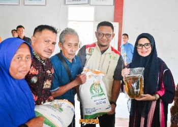 Bupati Pesawaran Monitoring Penyaluran Bantuan Pangan Pemerintah Periode Oktober-November 2025