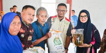 Bupati Pesawaran Monitoring Penyaluran Bantuan Pangan Pemerintah Periode Oktober-November 2025