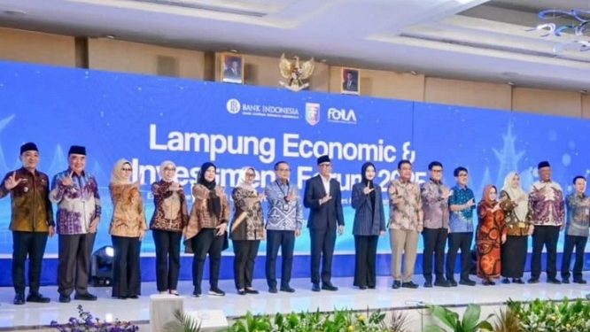Walikota Eva Dwiana Hadiri Lampung Economic and Investment Forum 2025