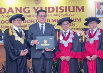 Oking Ganda Miharja Resmi Sandang Gelar Doktor Ilmu Hukum dari Universitas Jayabaya