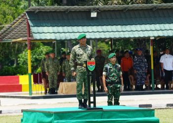 Pangdam XXI/Raden Inten Tutup Pelatihan Persami dan Bela Negara Korps Kadet Republik Indonesia Gelombang III Tahun 2025