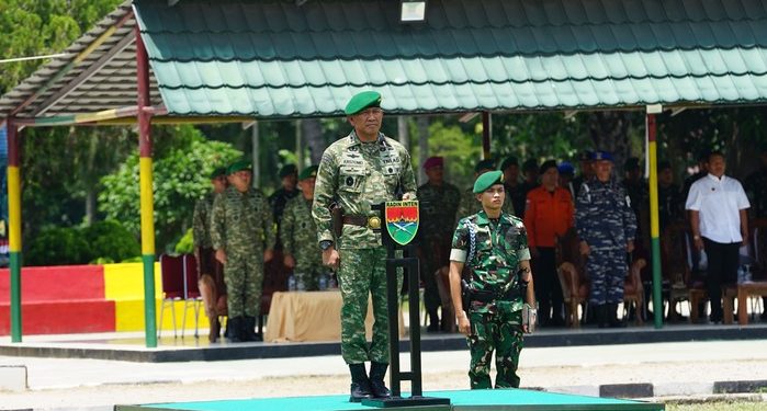 Pangdam XXI/Raden Inten Tutup Pelatihan Persami dan Bela Negara Korps Kadet Republik Indonesia Gelombang III Tahun 2025