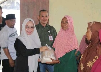 Gelar GPM di Rawajitu Utara, Paket Sembako Murah Ludes di Serbu Masyarakat