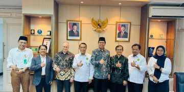 Rektor UIN Raden Intan Lampung Dampingi Vice Rector TSU Rusia Bahas Kerja Sama Akademik PTKI di Kemenag