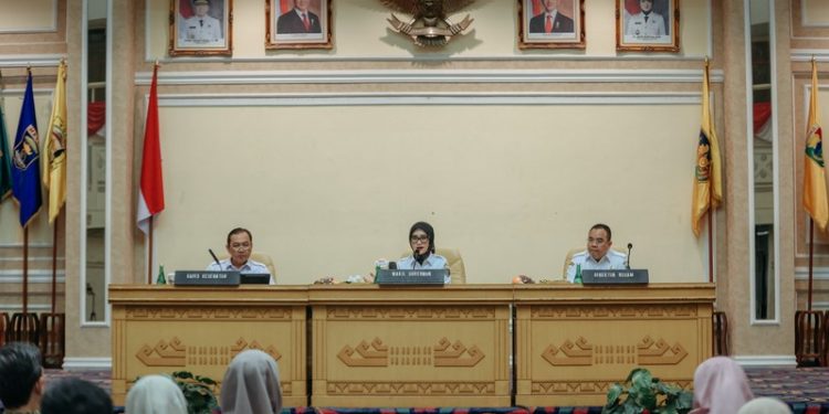 Wagub Jihan Nurlela Buka Rakor Kesehatan 2025: Tegaskan Pentingnya Program CKG dan Optimalisasi Keaktifan Peserta BPJS
