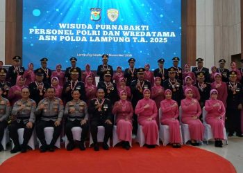 Dilepas Dengan Pedang Pora, Sebanyak 101 Personel Purnabakti