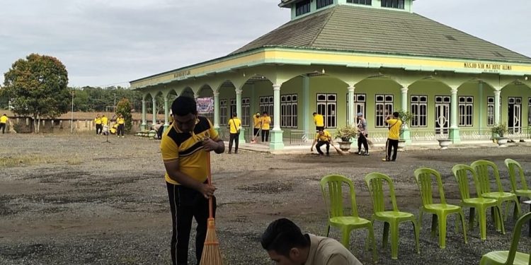Kapolres Mesuji Pimpin Langsung Giat Beli Humanis, Menyasar Tempat Ibadah