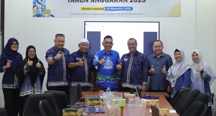 Monev Internal Program Hilirisasi Riset Prioritas 2025 IIB Darmajaya Hadirkan Dua Reviewer