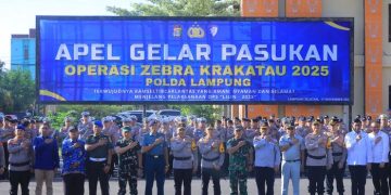 Operasi Zebra Krakatau 2025 Resmi Dimulai, Polda Lampung Tertibkan Pengendara Dengan Pendekatan Edukatif dan Humanis