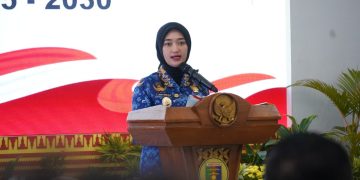 Pelantikan Pengurus PMI Lampung, Wagub Jihan Serukan Aksi Nyata dan Ketulusan Melayani