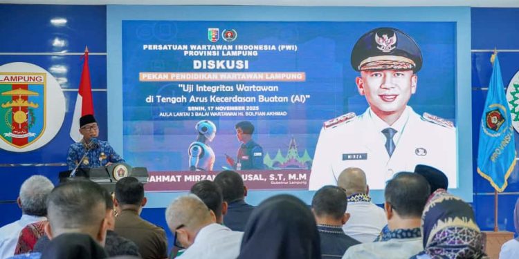 Gubernur MirzaBuka Pekan Pendidikan Wartawan, Tekankan Pentingnya Integritas di Era AI
