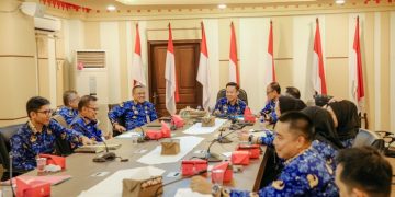 Sekdaprov Marindo Kurniawan Ikuti Rapat Koordinasi Percepatan Realisasi APBD Tahun Anggaran 2025 bersama Kementerian Dalam Negeri