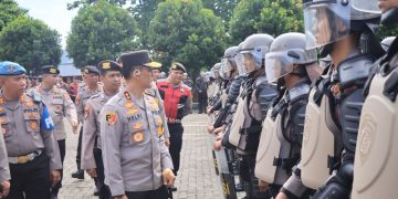 Kapolda Lampung Cek Kesiapan Personel Serta Sarana Prasarana Ditsamapta dan Ditpamobvit