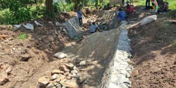 Proyek Rehabilitasi Jaringan Irigasi Way Merah dan Tirta Sinta Diduga Minim Pengawasan Serta Asal Jadi