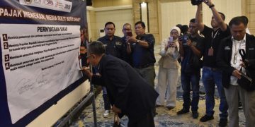 JMSI Lampung Dukung Pernyataan Sikap Keringan Pajak Bagi Pengusaha Media