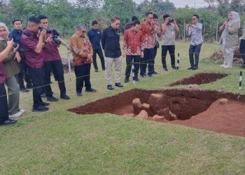Menteri Kebudayaan RI Fadli Zon Kunjungi Taman Purbakala Pugung Raharjo