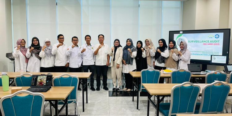 Siap Wujudkan Visi, UIN Raden Intan Lampung Pertahankan Sertifikasi ISO Sistem Manajemen Lingkungan