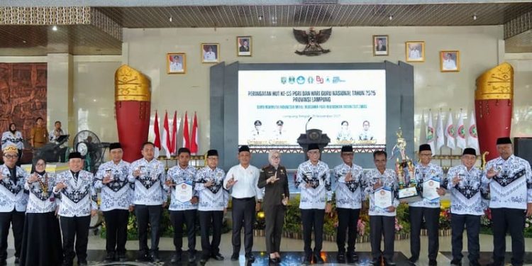 Pemprov Lampung Dorong Percepatan Pemerataan Kesejahteraan dan Perlindungan Guru di Lampung