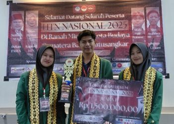 Mahasiswa Fakultas Syariah UIN Raden Intan Lampung Raih Juara 1 Debat Hukum Nasional