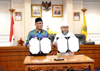 Wujudkan Lumbung Pangan Nasional, Gubernur Mirza & Gubernur Helmi Hasan Teken MoU Strategis Kerjasama Lampung-Bengkulu