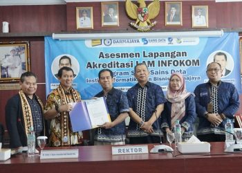 Prodi Sains Data IIB Darmajaya Jalani Asesmen Lapangan dari LAM Infokom