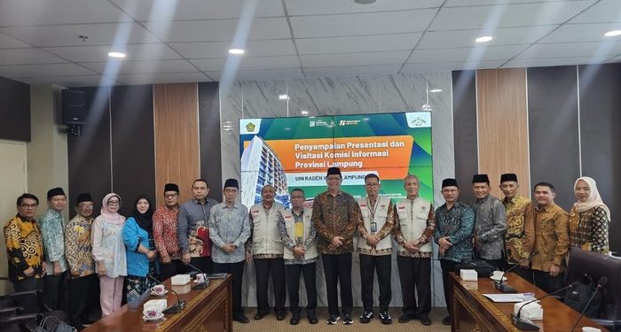 UIN Raden Intan Lampung Terima Visitasi Keterbukaan Informasi Publik dari KI Lampung