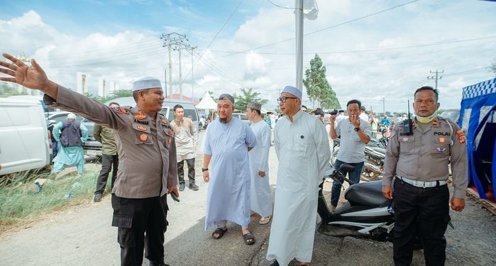 Pastikan Keamanan dan Kenyamanan Ijtima Ulama Dunia, Gubernur Rahmat Mirzani Djausal Pantau Langsung Tabligh Akbar Indonesia Berdoa di Kawasan Kota Baru