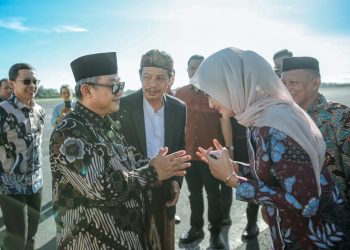 Penyambutan Kunjungan Kerja Menteri Pendidikan dalam Rangka Milad Muhammadiyah ke-113 untuk Memperkuat Kolaborasi Pembangunan Pendidikan di Lampung