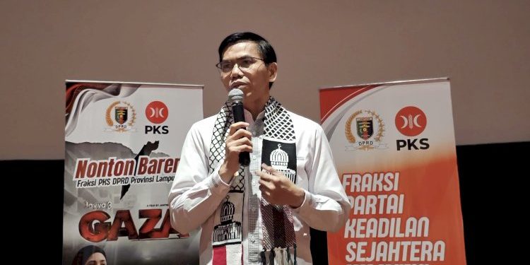 Solidaritas untuk Palestina, Fraksi PKS DPRD Lampung Gelar Nobar Film “Hayya 3: Gaza”