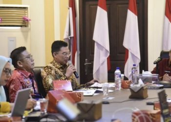Ketua Komisi V DPRD Lampung Hadiri Rapat Forum Komunikasi UHC Semester I 2025