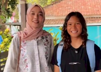 Sasa Chalim dan Wakil Gubernur Jihan Hadiri Ajang Internasional WSL Krui Pro 2025