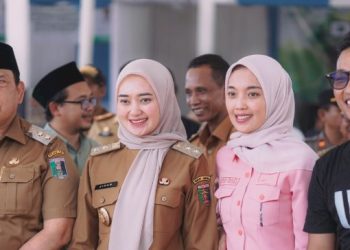 Sasa Chalim Hadiri Kegiatan “Desaku Maju” di Taman Sari, Lampung Timur